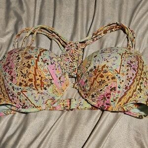 Victoria's Secret Multicolor Patterned Bra
